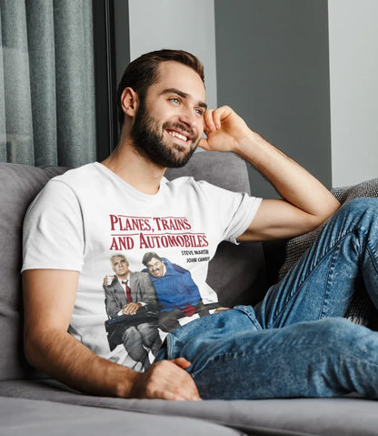 Planes Trains and Automobiles T-Shirt | Vintage Movie Poster Tee