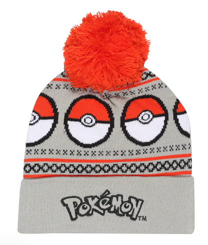 POKEMON Ski Style Pom-Pom Beanie