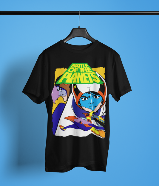 Retro Battle Of The Planets Cartoon T-Shirt