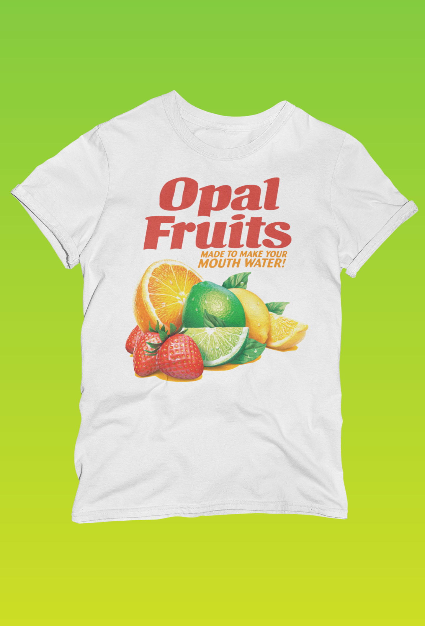 Colourful Opal Fruits Retro Graphic T-Shirt
