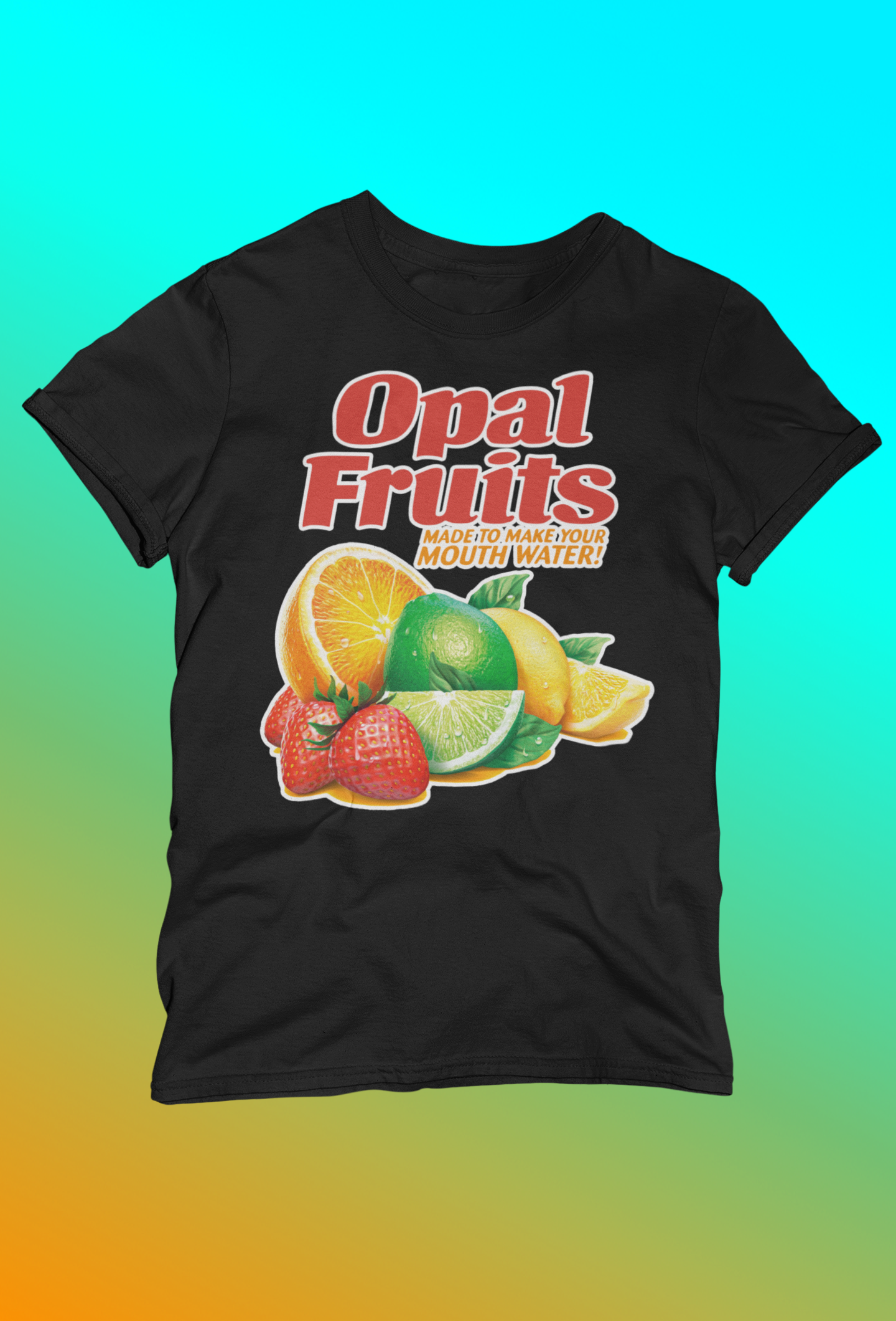 Colourful Opal Fruits Retro Graphic T-Shirt