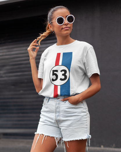 Retro Racing Car T-Shirt 53 Design