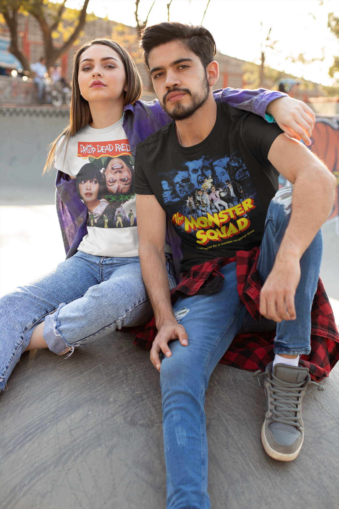 Vintage Monster Squad T-Shirt for Movie Lovers