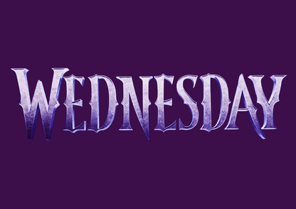 WEDNESDAY - SHATTERED GLASS HOODIE